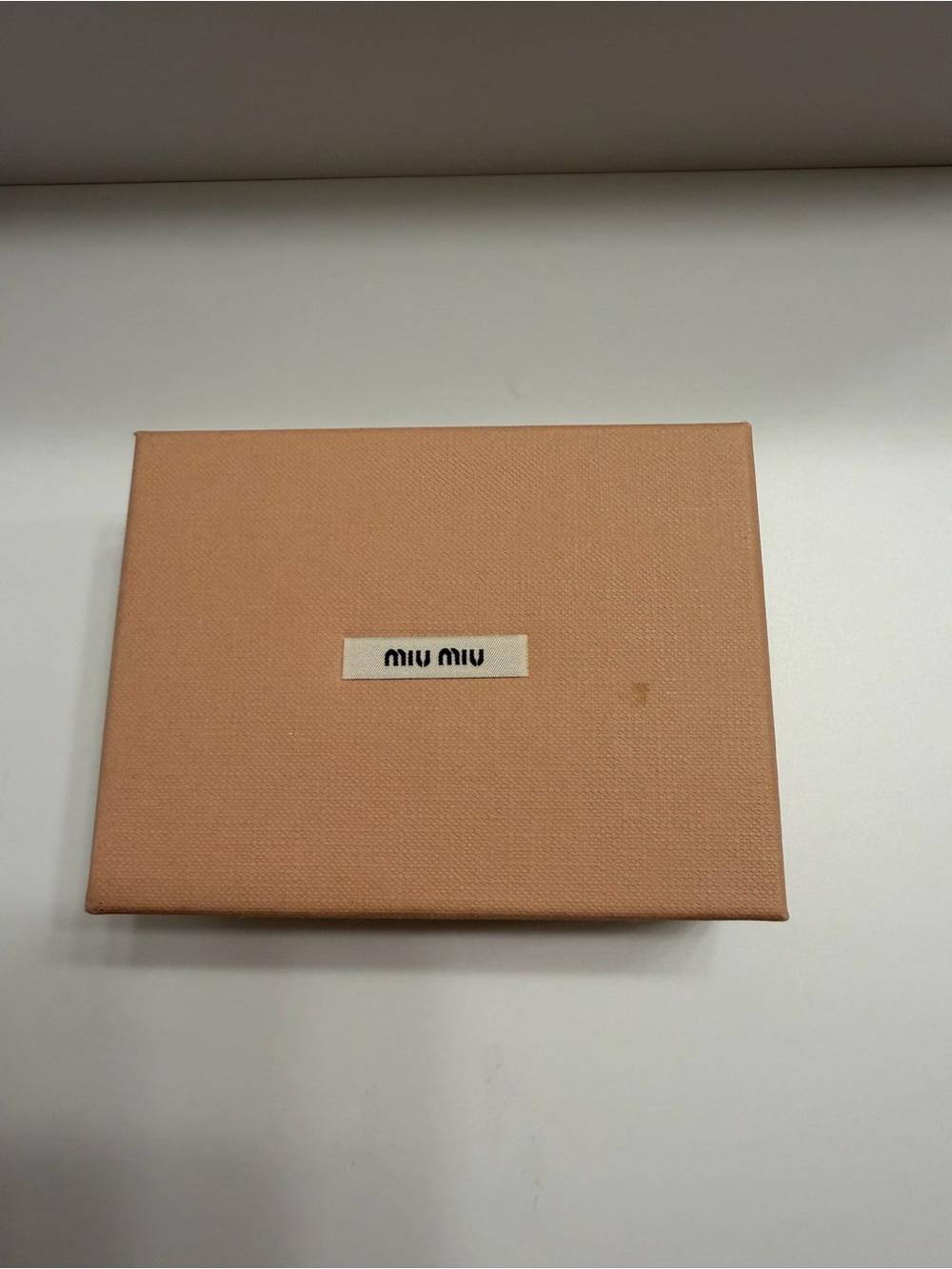 EUC- MIU MIU MADRAS LEATHER TRIFOLD WALLET- WOTH BOX AND COA CARD AND TAG 🦋🌸 - Picture 15 of 15